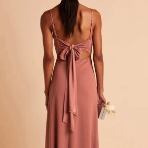 Birdy. Grey Desert Rose Bridesmaid Dress "BENNY"